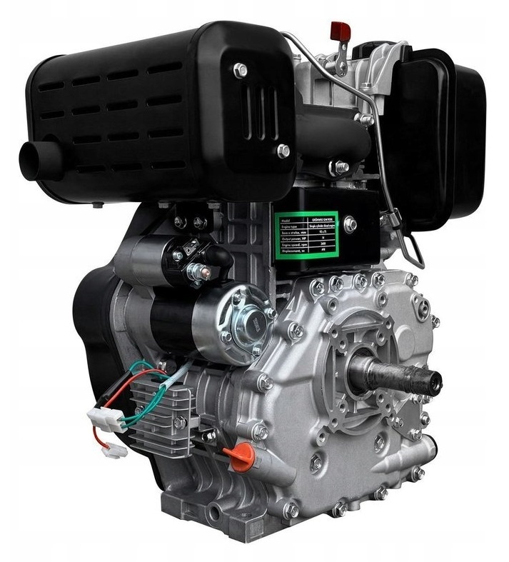 Silnik spalinowy diesel GRÜNWELT MASCHINEN GW192FAE 14.0KM