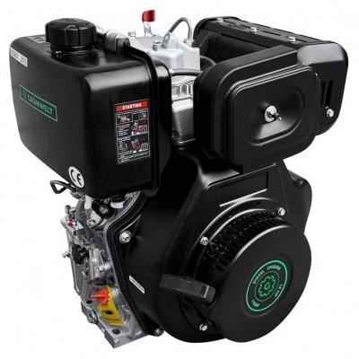 Silnik spalinowy diesel GRÜNWELT MASCHINEN GW192FAE 14.0KM