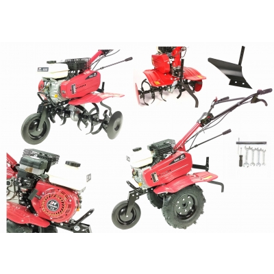 Glebogryzarka spalinowa HOLIDA WM500 7.0KM - Zestaw pług do śniegu + pług do orki