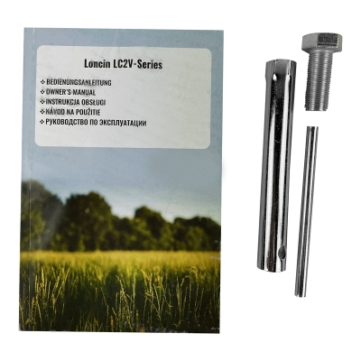 Silnik spalinowy benzynowy LONCIN LC2V80FD 27.0KM